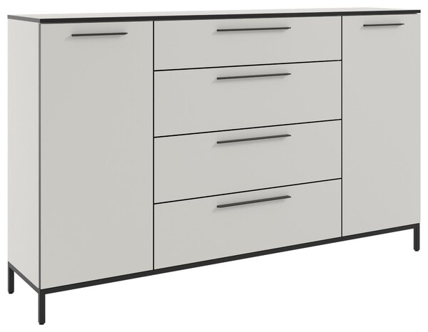 ŠIROKÁ KOMODA, biela, 180/111/40 cm - Online Only drobný nábytok, Online Only