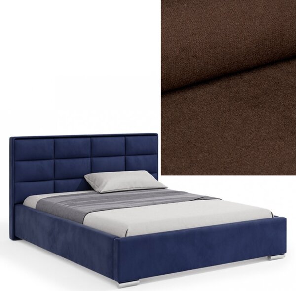 MD Čalúnená posteľ HARMONY 140x200 výber z farieb KRONOS_06