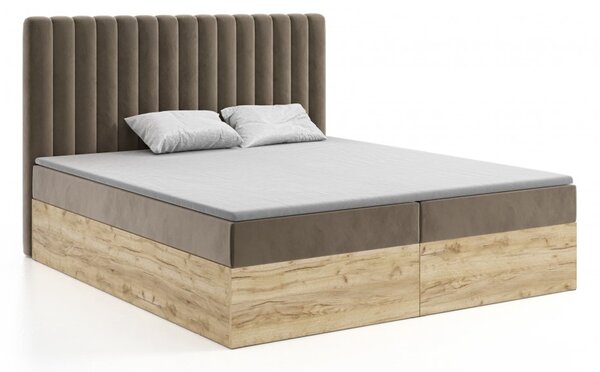 MD Kontinentálna Boxspring posteľ CAMILA 120x200 výber z farieb KRONOS_34