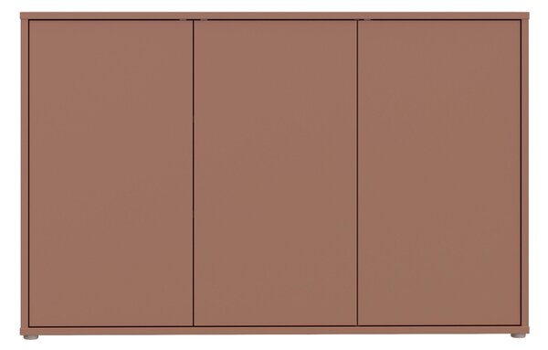 ŠIROKÁ KOMODA, terakotová, 154,2/99,1/34,9 cm Carryhome - Online Only drobný nábytok, Online Only