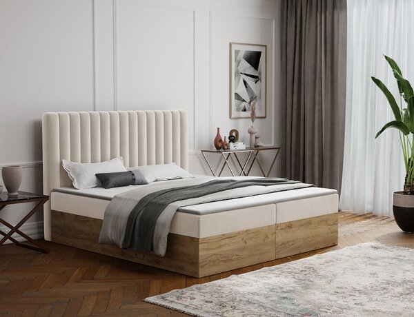 MD Kontinentálna Boxspring posteľ CAMILA 120x200 výber z farieb KRONOS_34