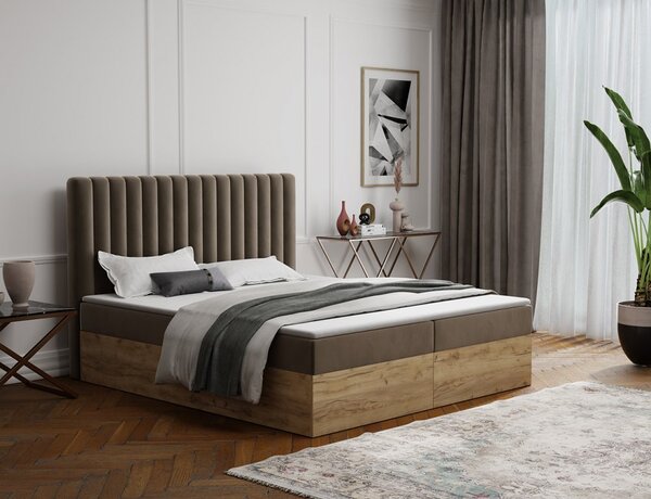 MD Kontinentálna Boxspring posteľ CAMILA 120x200 výber z farieb KRONOS_34