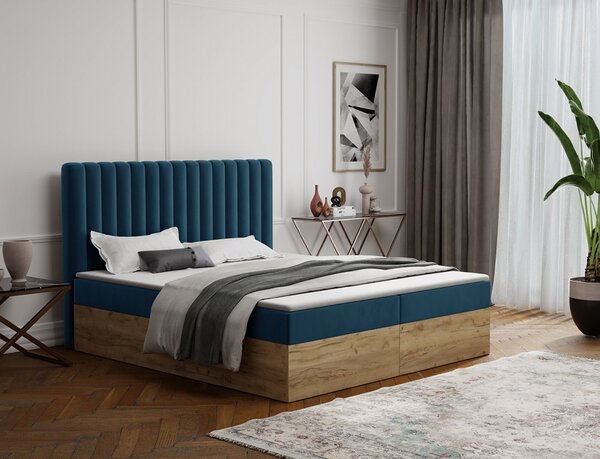 MD Kontinentálna Boxspring posteľ CAMILA 120x200 výber z farieb KRONOS_34