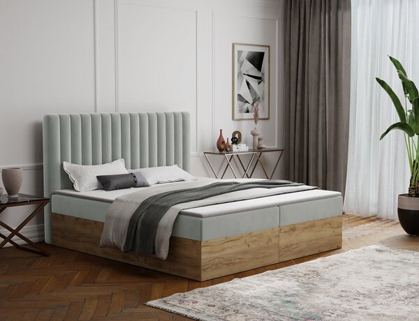 MD Kontinentálna Boxspring posteľ CAMILA 120x200 výber z farieb KRONOS_34