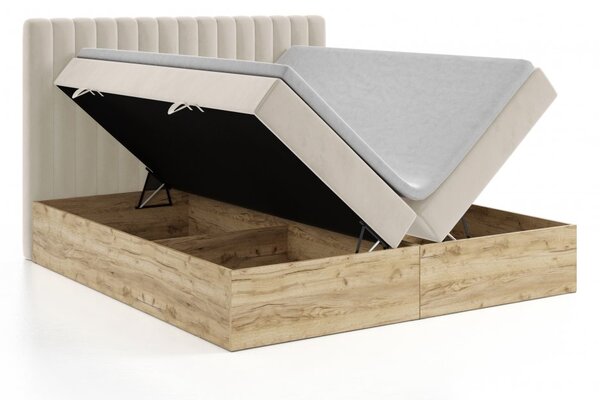 MD Kontinentálna Boxspring posteľ CAMILA 120x200 výber z farieb KRONOS_34