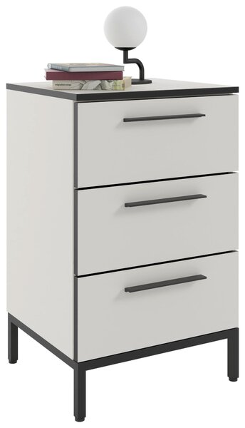 NOČNÝ STOLÍK, biela, 45/72,4/40 cm - Obývacie zostavy, Online Only