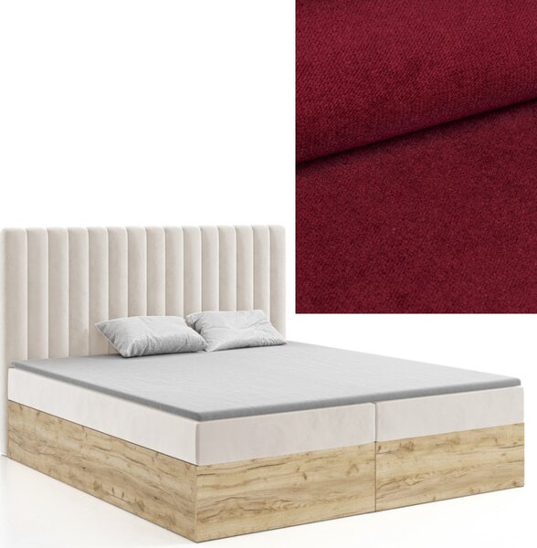 MD Kontinentálna Boxspring posteľ CAMILA 140x200 výber z farieb KRONOS_02