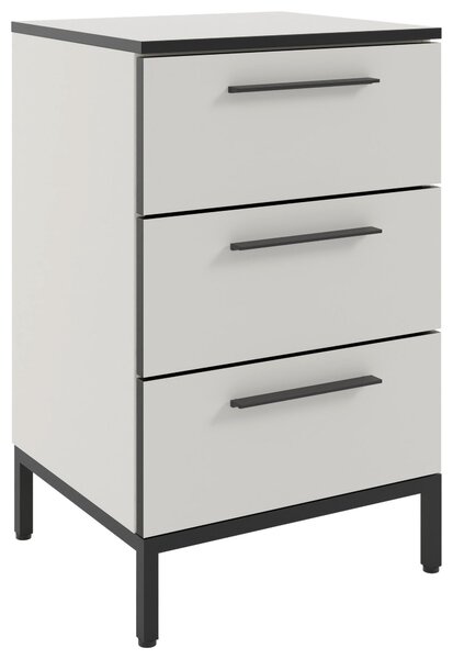 NOČNÝ STOLÍK, biela, 45/72,4/40 cm - Obývacie zostavy, Online Only