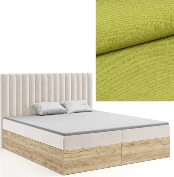 MD Kontinentálna Boxspring posteľ CAMILA 140x200 výber z farieb KRONOS_16