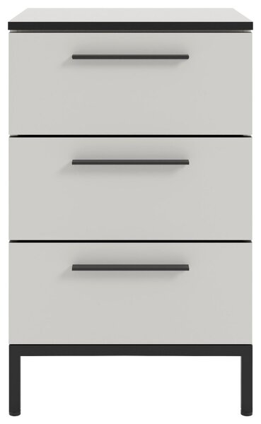 NOČNÝ STOLÍK, biela, 45/72,4/40 cm - Obývacie zostavy, Online Only