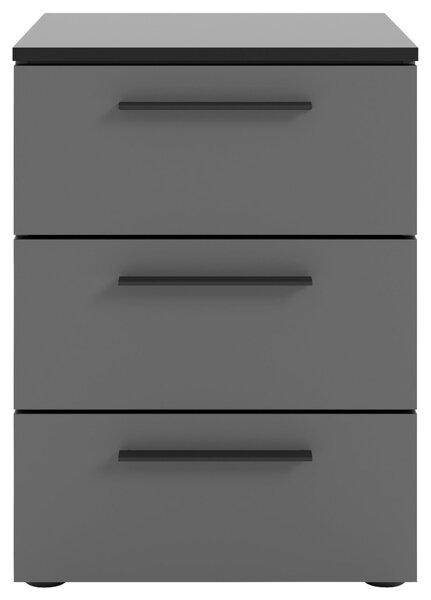 NOČNÝ STOLÍK, tmavosivá, 45/61,4/40 cm - Obývacie zostavy, Online Only
