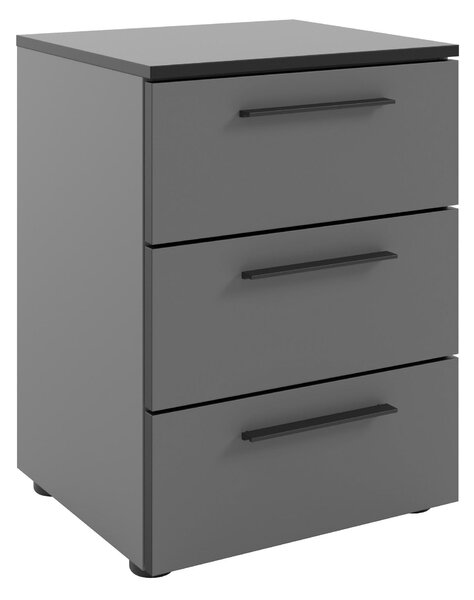 NOČNÝ STOLÍK, tmavosivá, 45/61,4/40 cm - Obývacie zostavy, Online Only