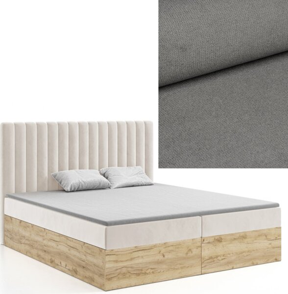 MD Kontinentálna Boxspring posteľ CAMILA 140x200 výber z farieb KRONOS_15