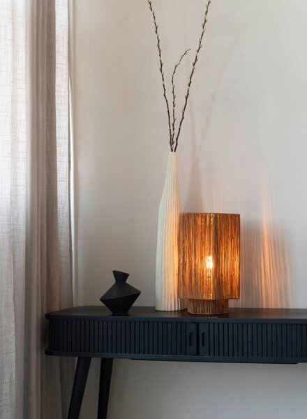 STOLNÁ LAMPA, nožný spínač, E27, 22/22/36 cm Good & Mojo - Online Only bytové doplnky, Online Only