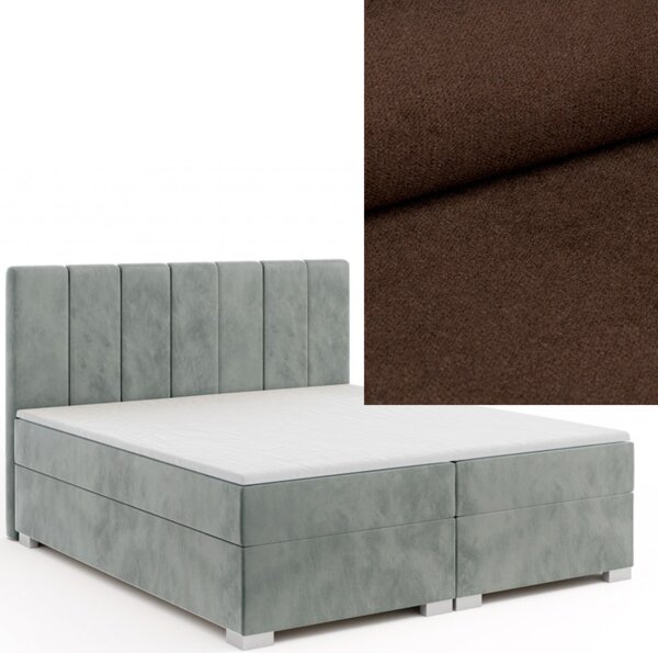 MD Kontinentálna Boxspring posteľ CARINA 140x200 výber z farieb KRONOS_06