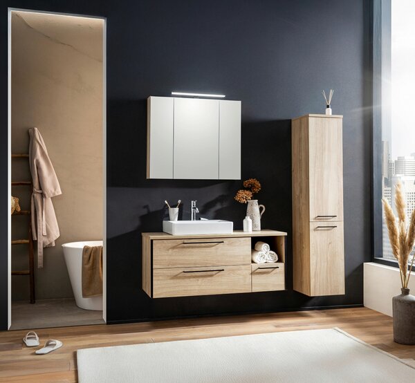 SKRINKA S UMÝVADLOM, farba duba, farba duba, 114 cm Stylife - Kúpeľňové skrinky, Online Only