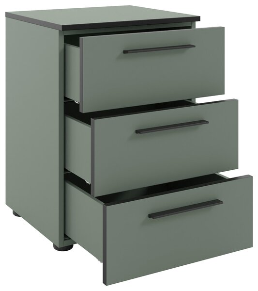 NOČNÝ STOLÍK, trstinovozelená, 45/61,4/40 cm - Obývacie zostavy, Online Only