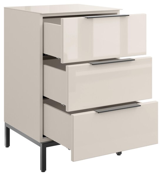 NOČNÝ STOLÍK, kašmírová, 45/60/40 cm - Obývacie zostavy, Online Only