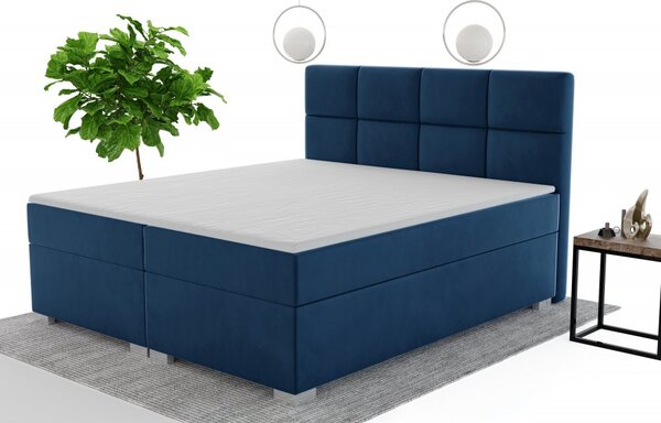 MD Kontinentálna Boxspring posteľ ANTARES 120x200 výber z farieb MANILA_00