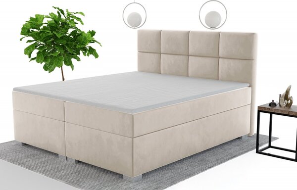 MD Kontinentálna Boxspring posteľ ANTARES 120x200 výber z farieb MANILA_00