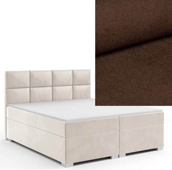 MD Kontinentálna Boxspring posteľ ANTARES 120x200 výber z farieb KRONOS_06