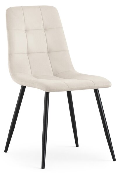 Ak furniture Čalúnená jedálenská stolička Nero béžová
