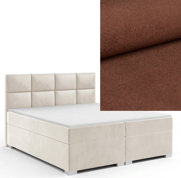 MD Kontinentálna Boxspring posteľ ANTARES 120x200 výber z farieb KRONOS_28