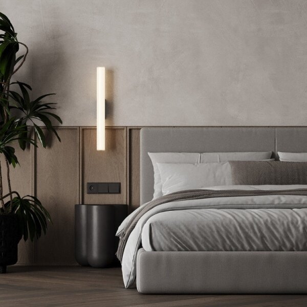 Kúpeľňové LED osvetlenie zrkadla LINEA LED/8W/230V 3000/4000/6000K IP44 45 cm matný chróm