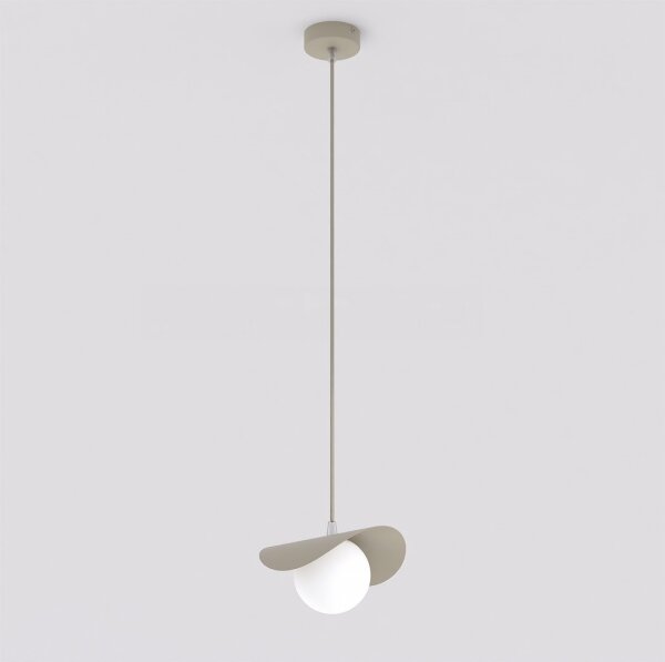 Závesné svietidlo na lanku RITUAL 1xG9/8W/230V béžové