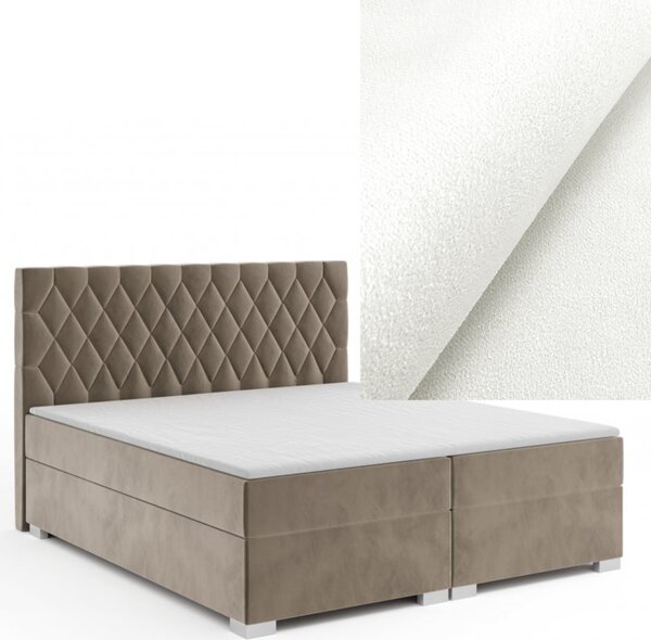 MD Kontinentálna Boxspring posteľ GEMINI 120x200 výber z farieb MANILA_00