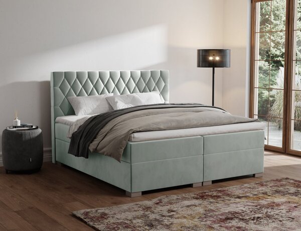 MD Kontinentálna Boxspring posteľ GEMINI 140x200 výber z farieb KRONOS_06