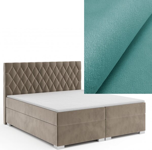 MD Kontinentálna Boxspring posteľ GEMINI 120x200 výber z farieb MANILA_12