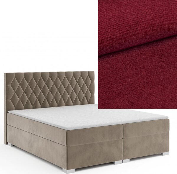 MD Kontinentálna Boxspring posteľ GEMINI 120x200 výber z farieb KRONOS_02