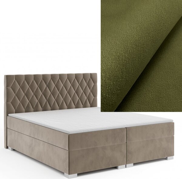 MD Kontinentálna Boxspring posteľ GEMINI 120x200 výber z farieb MANILA_34