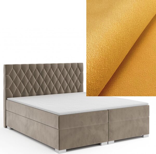 MD Kontinentálna Boxspring posteľ GEMINI 120x200 výber z farieb MANILA_32