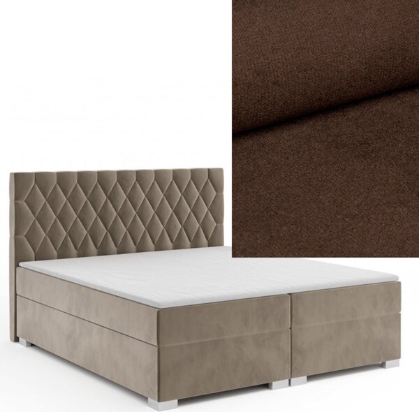 MD Kontinentálna Boxspring posteľ GEMINI 140x200 výber z farieb KRONOS_06