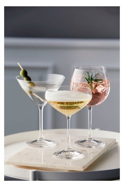 Súprava 4 pohárov na gin & tonic Lyngby Glas Juvel, 570 ml
