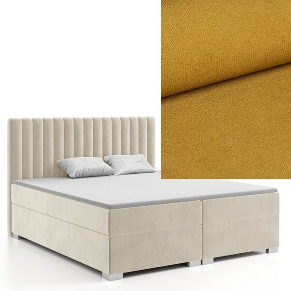MD Kontinentálna Boxspring posteľ VELA 120x200 výber z farieb KRONOS_01