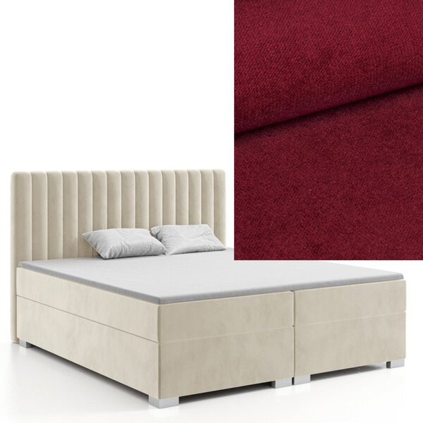 MD Kontinentálna Boxspring posteľ VELA 140x200 výber z farieb KRONOS_02
