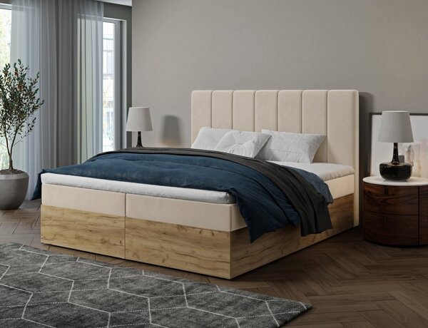 MD Kontinentálna Boxspring posteľ SUMATRA 140x200 výber z farieb KRONOS_31
