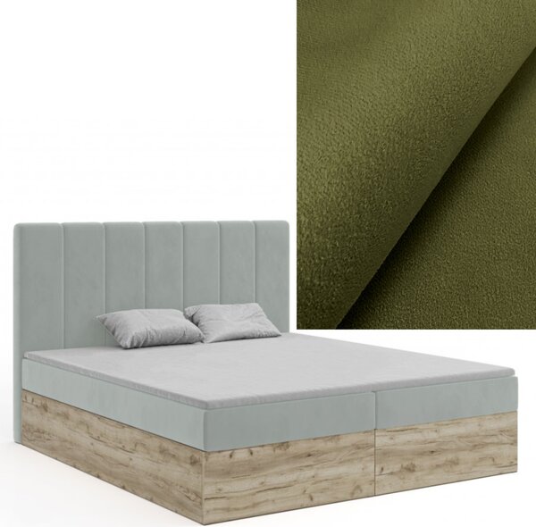 MD Kontinentálna Boxspring posteľ SUMATRA 120x200 výber z farieb MANILA_34
