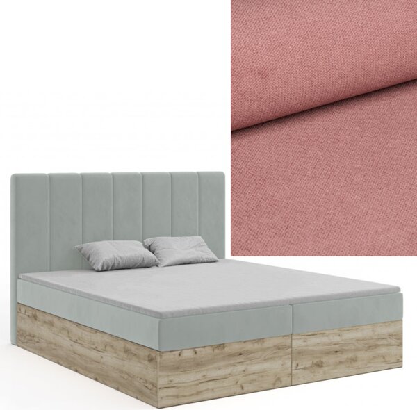 MD Kontinentálna Boxspring posteľ SUMATRA 140x200 výber z farieb KRONOS_29