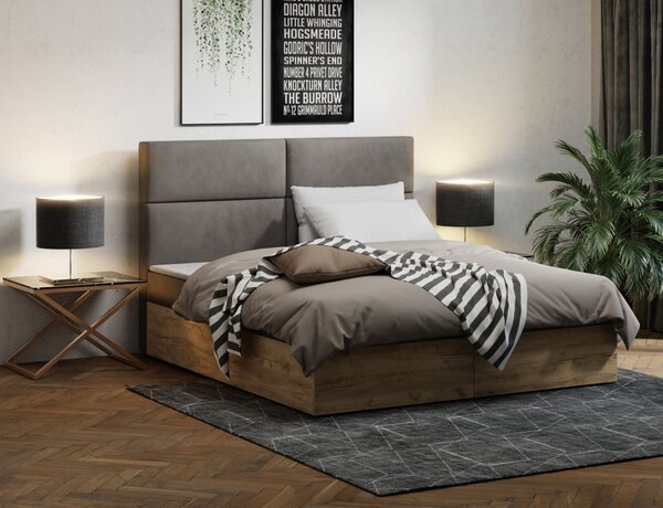 MD Kontinentálna Boxspring posteľ NAOMI 140x200 výber z farieb KRONOS_27