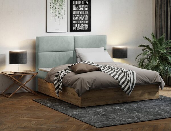 MD Kontinentálna Boxspring posteľ NAOMI 140x200 výber z farieb KRONOS_27
