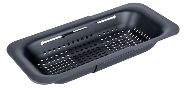 Plastový cedník Black Outdoor Kitchen Sivo – Wenko