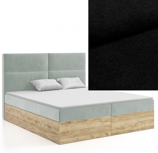 MD Kontinentálna Boxspring posteľ NAOMI 140x200 výber z farieb KRONOS_07