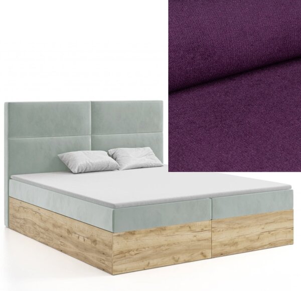 MD Kontinentálna Boxspring posteľ NAOMI 140x200 výber z farieb KRONOS_03