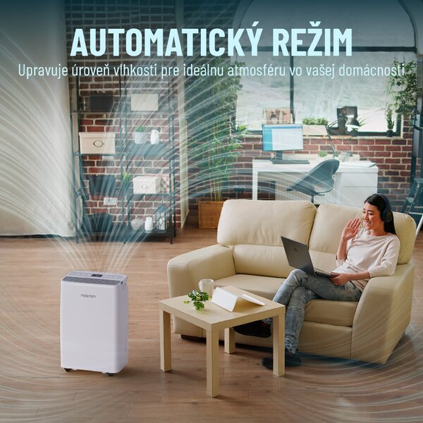 Noaton DF 4115 HEPA WiFi, odvlhčovač vzduchu s čističom
