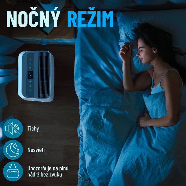 Noaton DF 4115 HEPA WiFi, odvlhčovač vzduchu s čističom