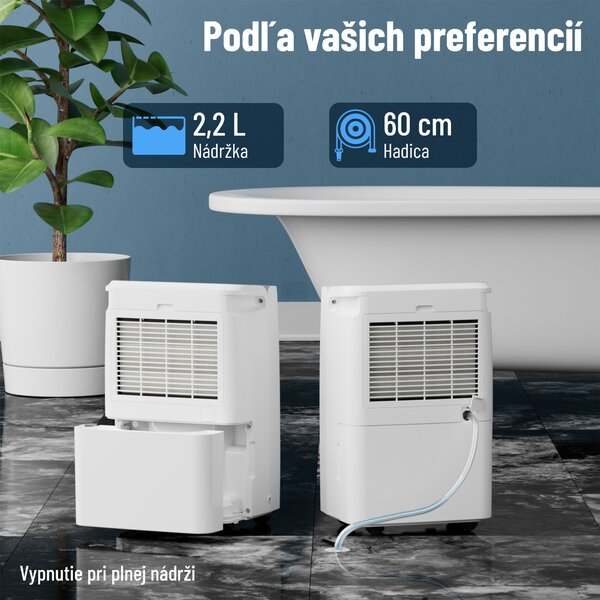 Noaton DF 4115 HEPA WiFi, odvlhčovač vzduchu s čističom